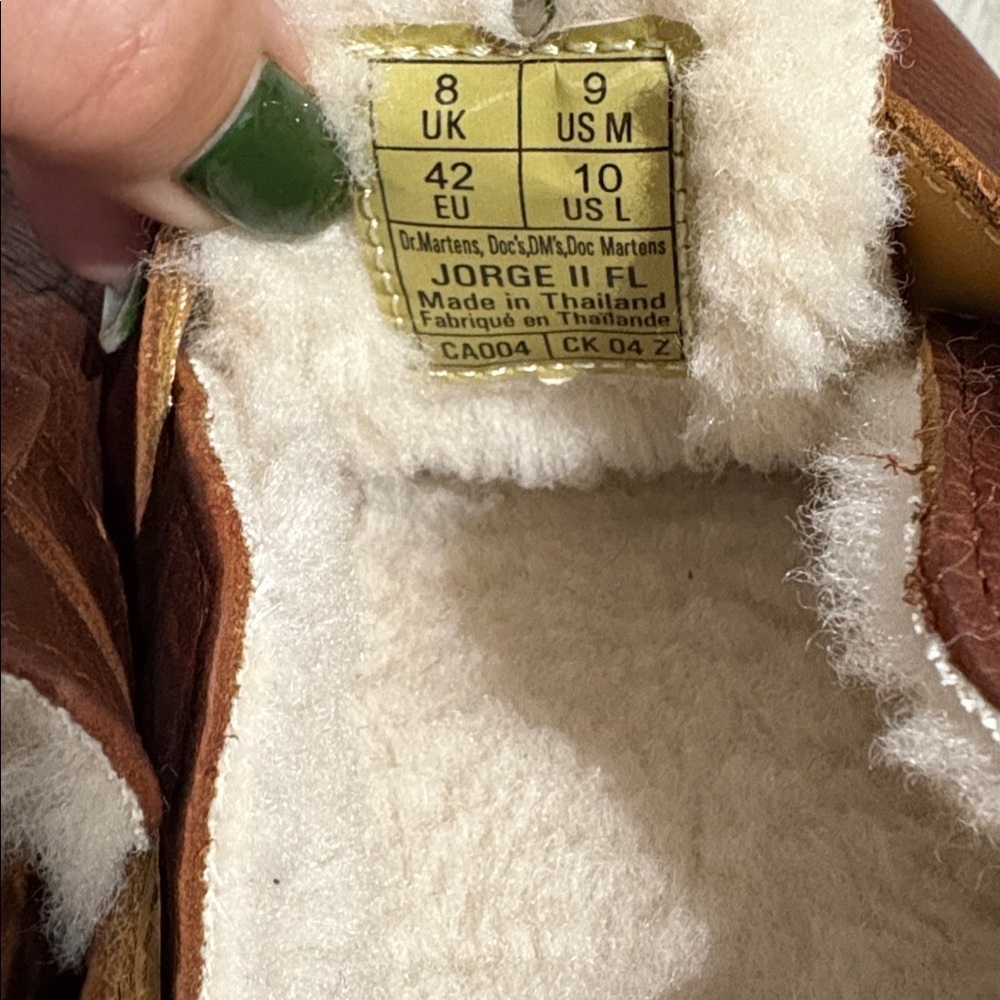 BNWT Dr. Martens Jorge II Fl Cashew Ambassador Clogs  unisex women 10 / men 9 - Picture 3 of 6